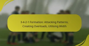 3-4-2-1 Formation: Attacking Patterns, Creating Overloads, Utilising Width